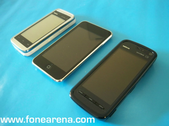 Gallery FaceOff: Nokia 5530 XpressMusic vs 5800 vs iPod Touch