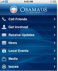 Barack Obama's Official iPhone & iPod Application