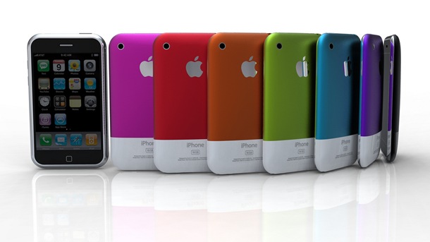 After the Apple iPod Nano Chromatic which came in lots of colour and made 
