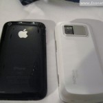 We love that camera shutter on the N97 ,  iPhone lacks one