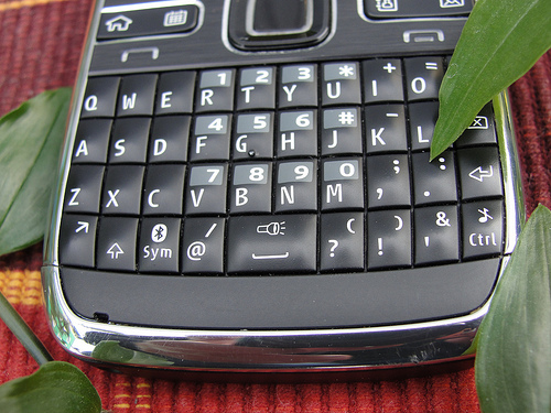 Nokia E72 Keyboard