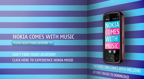 nokia comes with music india