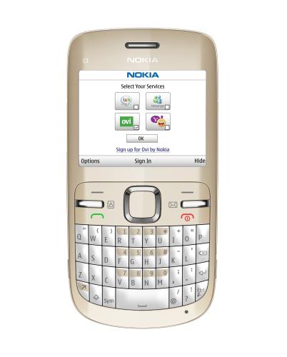 Pink Nokia C6