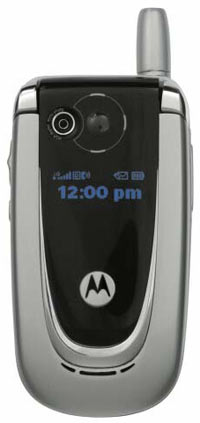 Motorola V600 Pictures