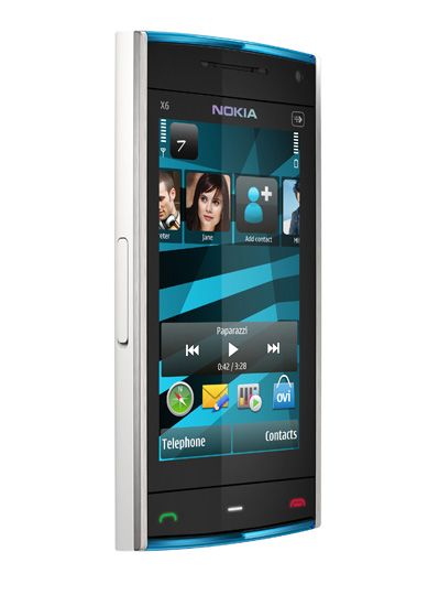 Nokia X6 Blue Color. with Nokia+x6+blue