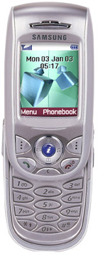 Samsung E800 Pictures